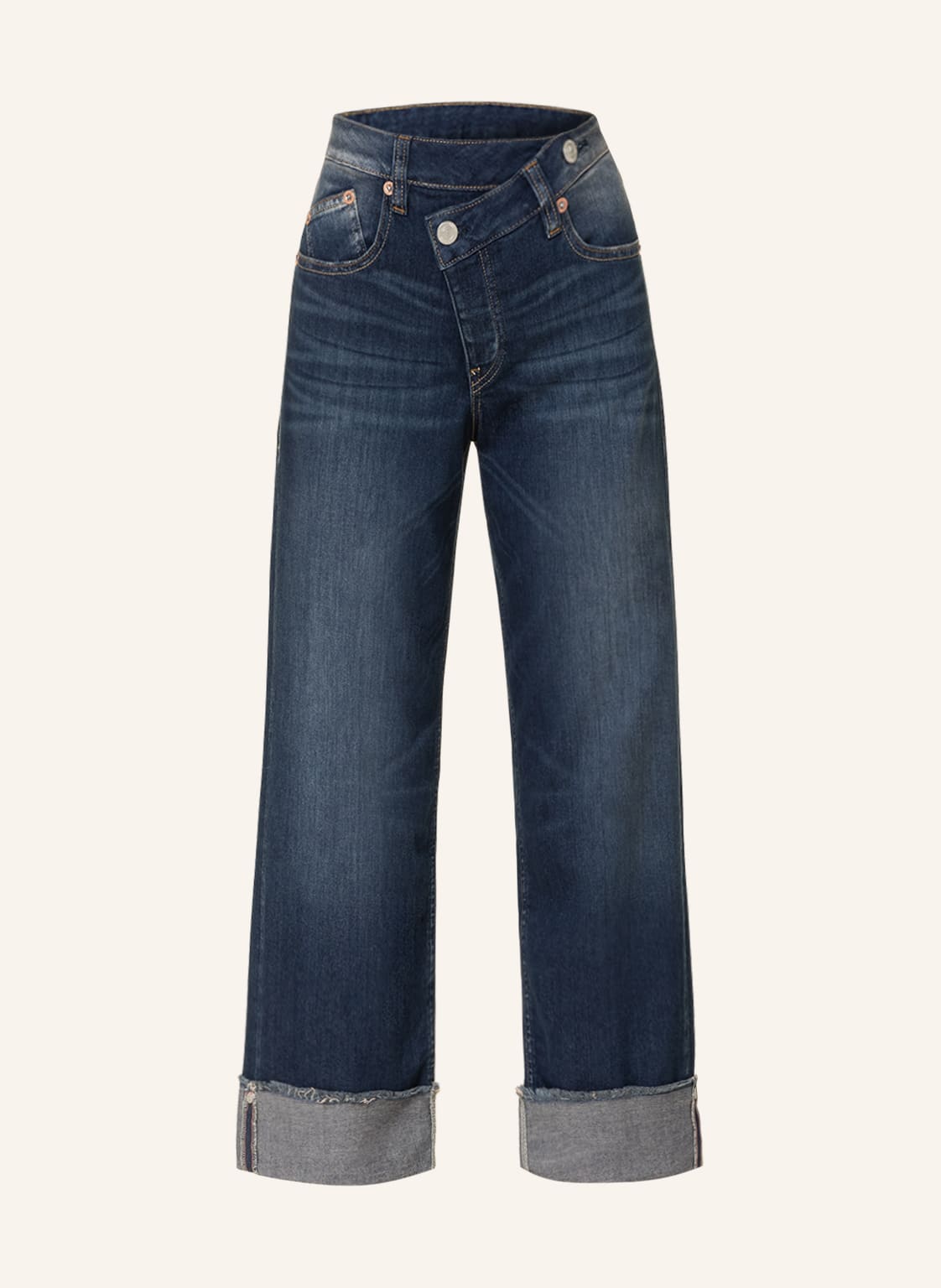 Image of Herrlicher Jeans-Culotte Mäze blau