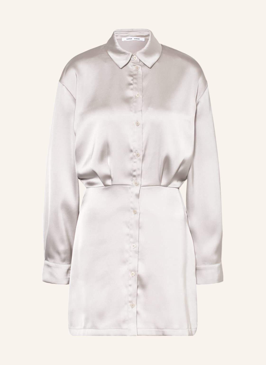 Image of Samsøe Samsøe Hemdblusenkleid Liza silber