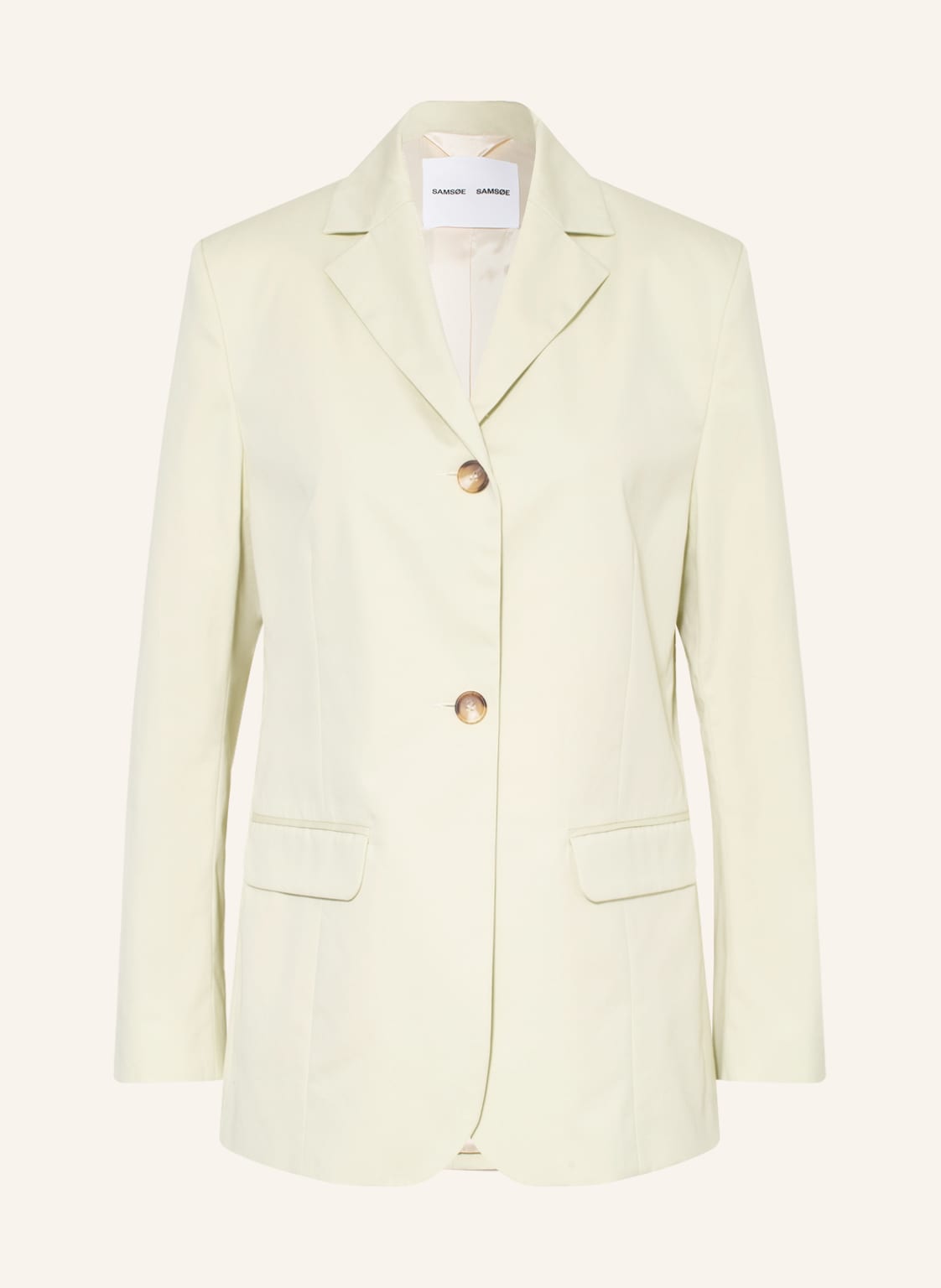 Image of Samsøe Samsøe Longblazer Meme gruen