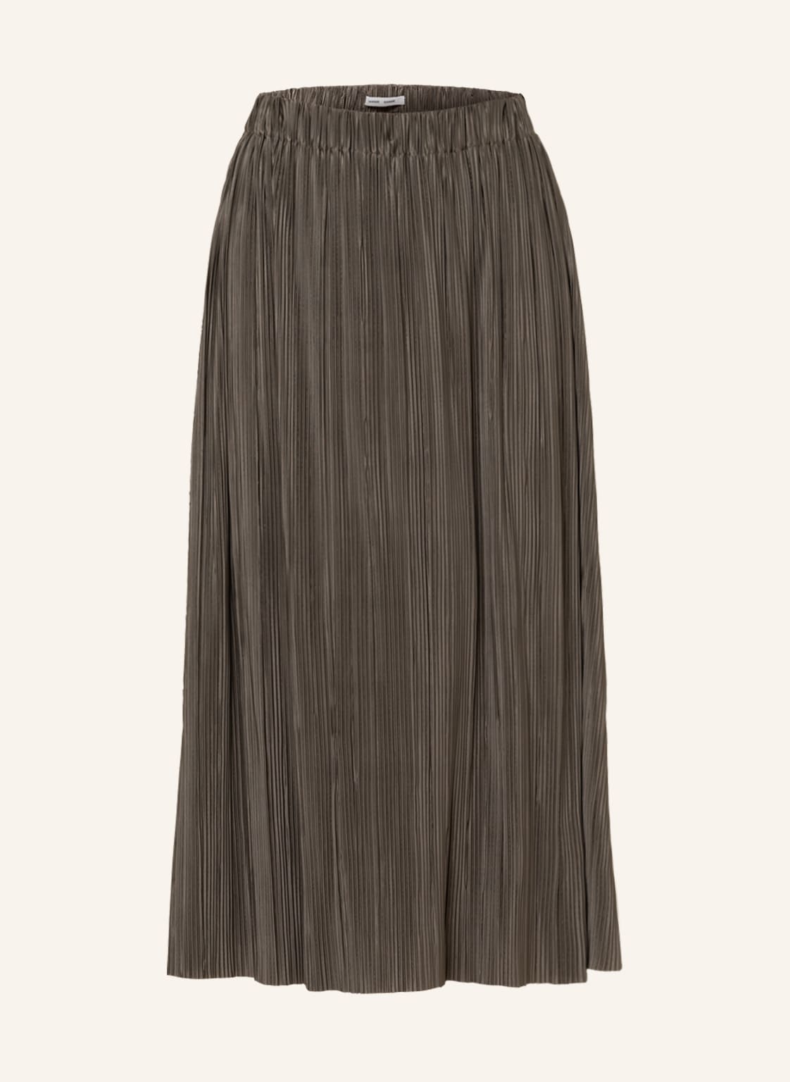 Image of Samsøe Samsøe Plisseerock Uma grau