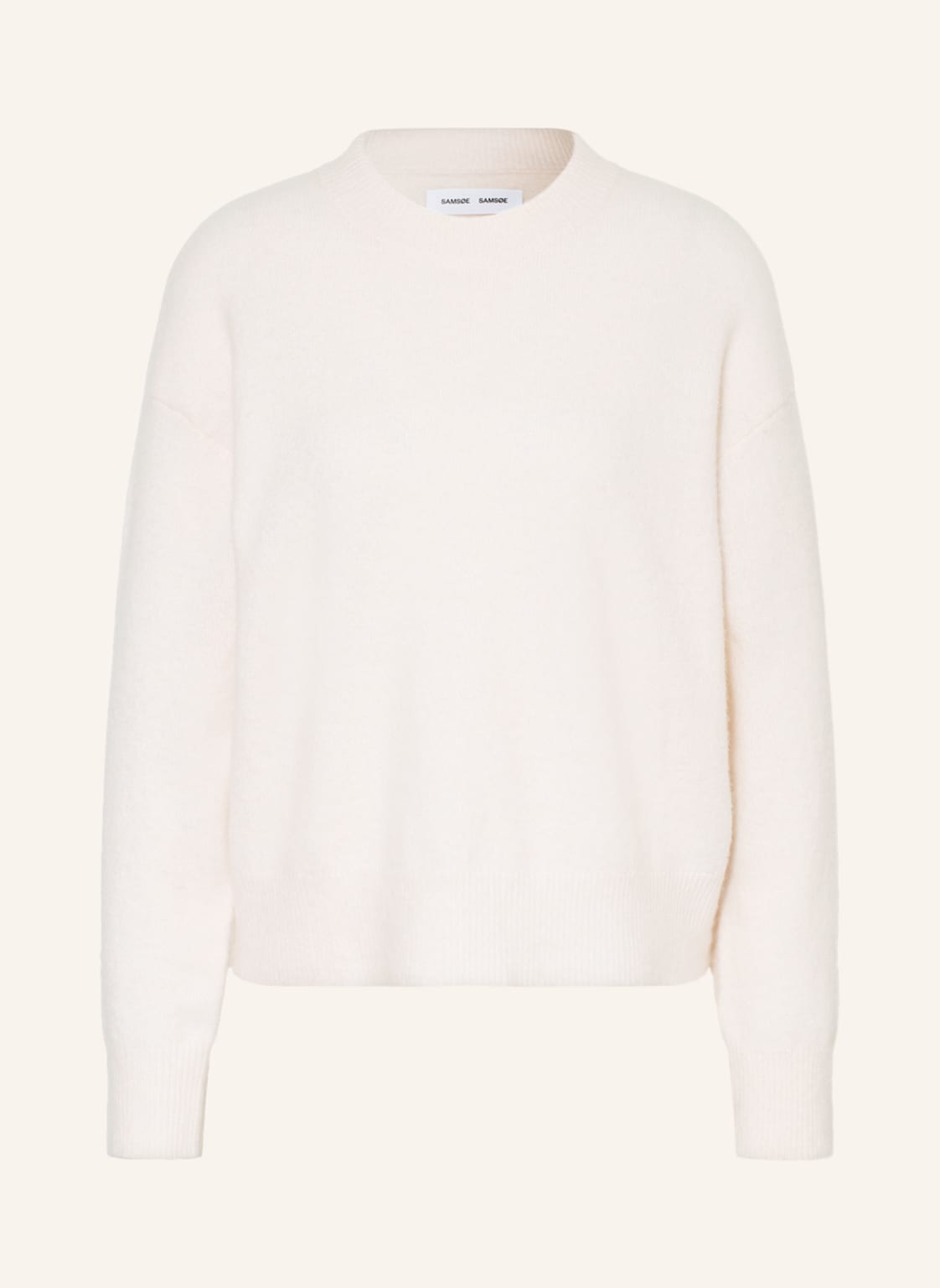 Image of Samsøe Samsøe Pullover Anour Mit Alpaka Und Merinowolle rosa