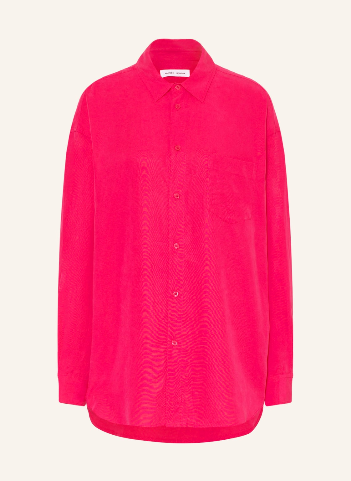 Image of Samsøe Samsøe Oversized-Hemdbluse Lua pink