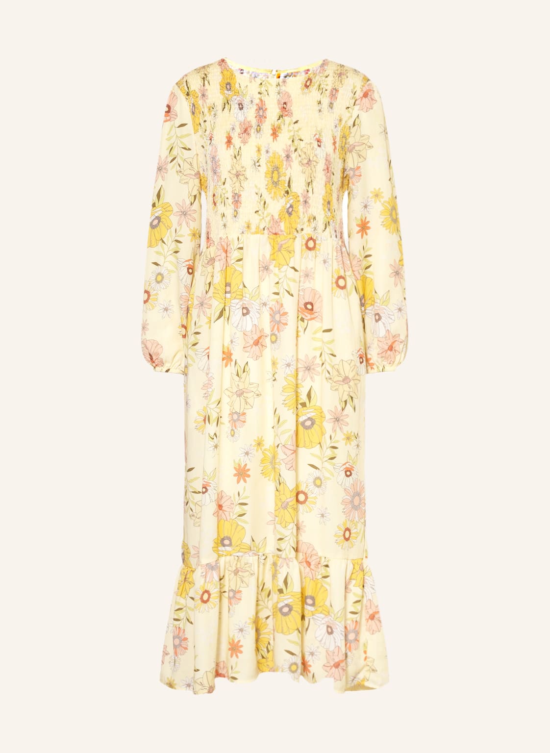 Image of Barbour Kleid Coraline gelb