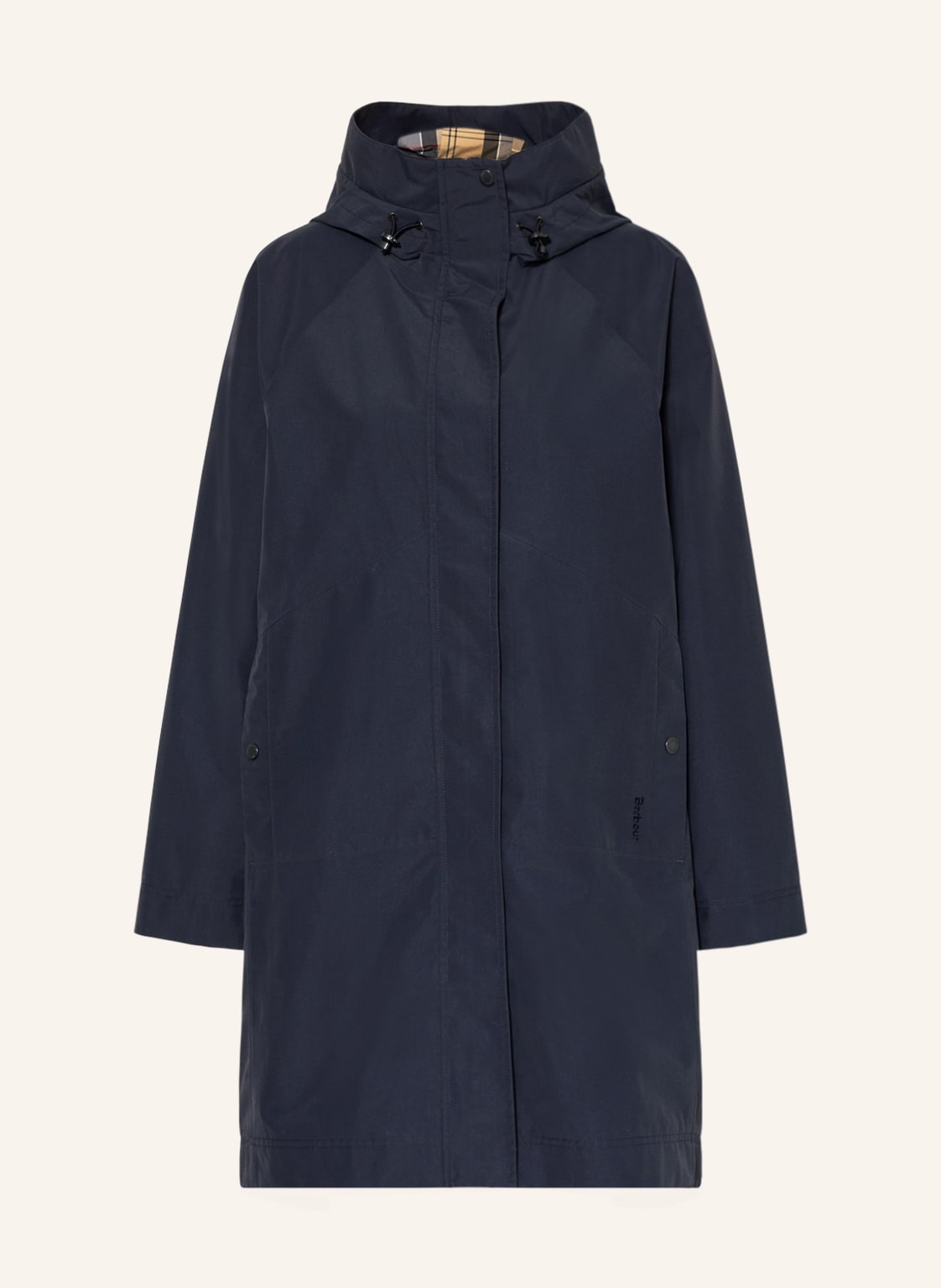 Image of Barbour Parka Barras blau