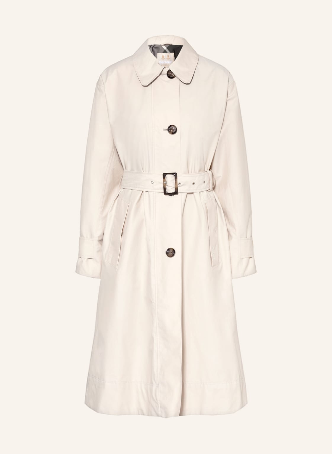 Image of Barbour Trenchcoat Somerland weiss