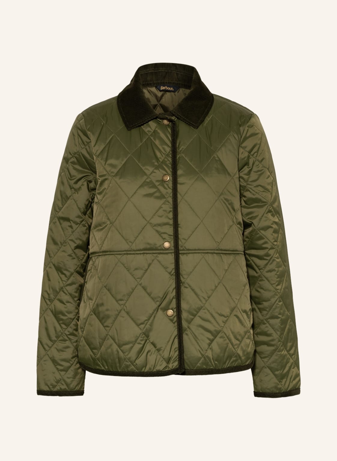 Image of Barbour Steppjacke Clydebank gruen