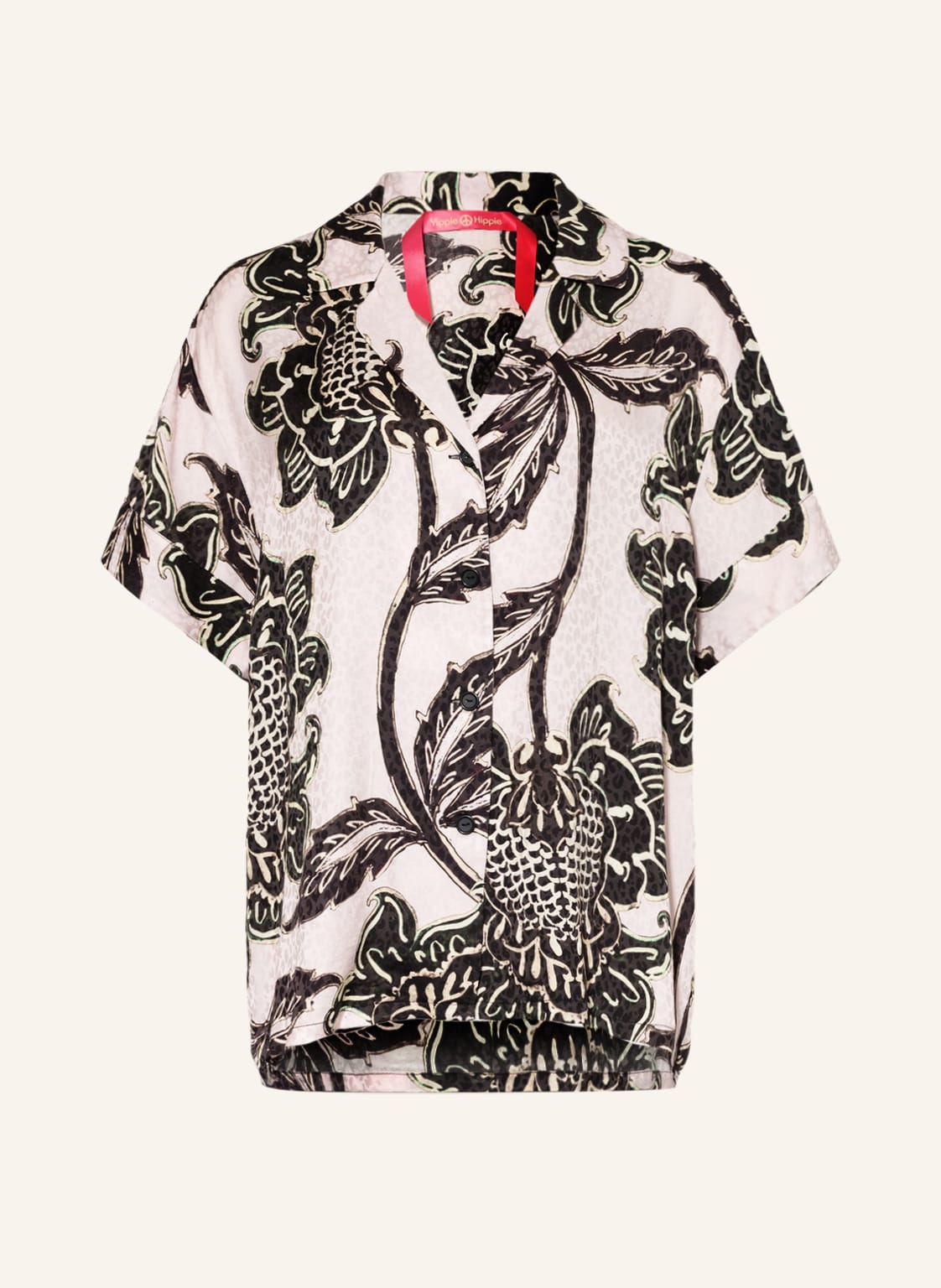 Image of Yippie Hippie Bluse schwarz