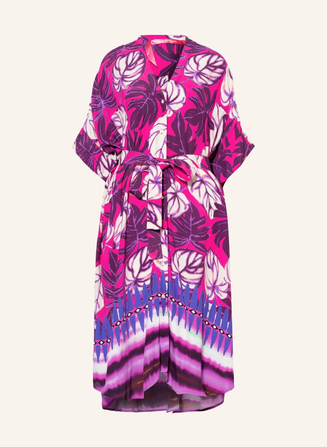 Image of Yippie Hippie Hemdblusenkleid pink