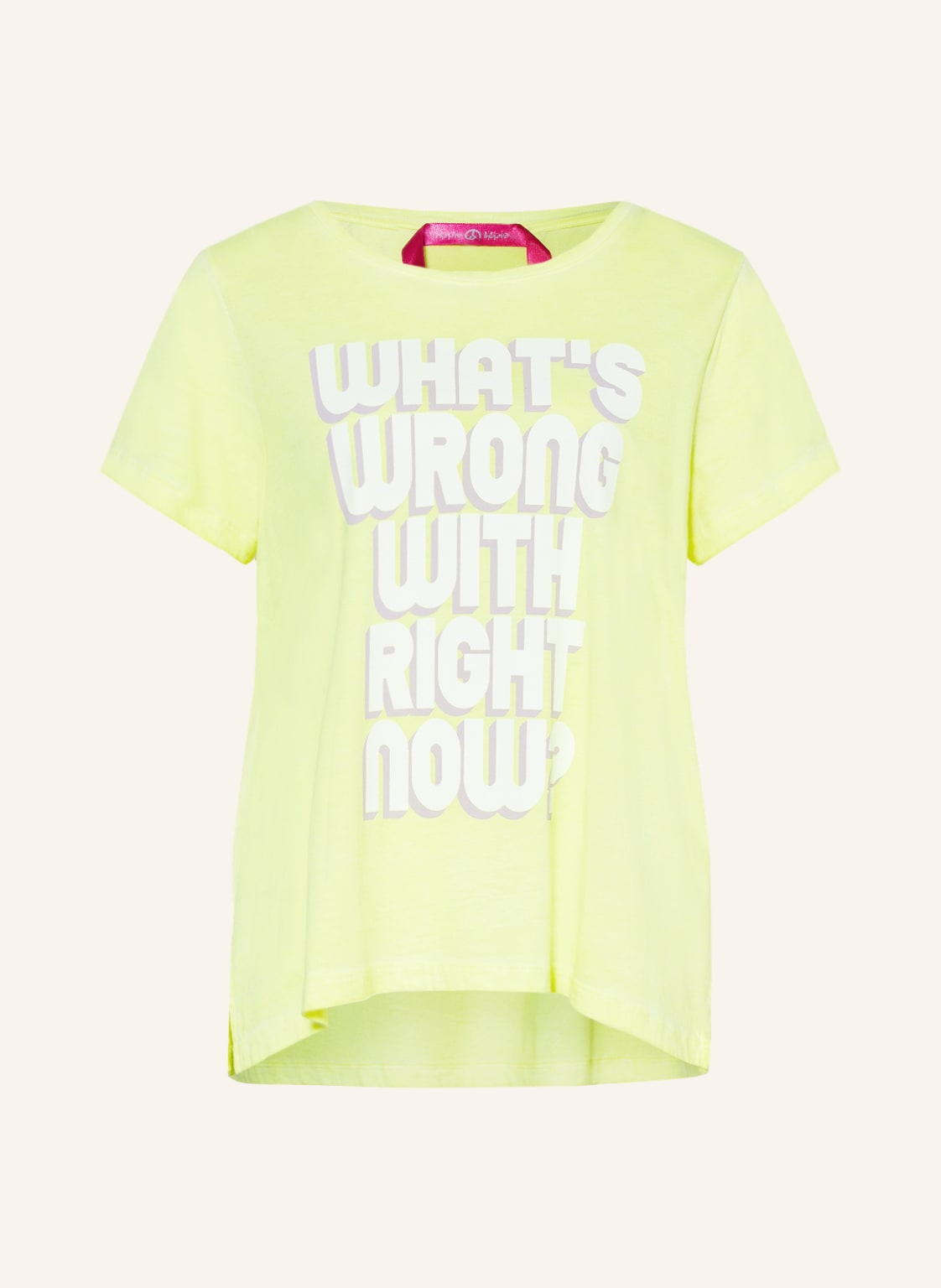 Image of Yippie Hippie T-Shirt gelb