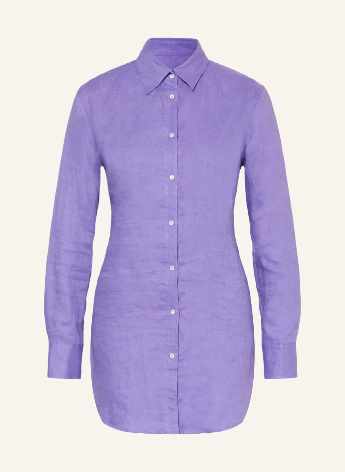 Image of Tonno & Panna Hemdbluse Erika Aus Leinen violett