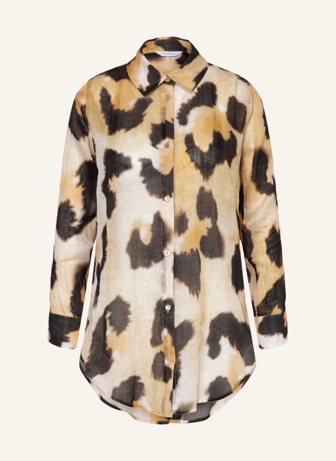 Image of Frogbox Hemdbluse braun