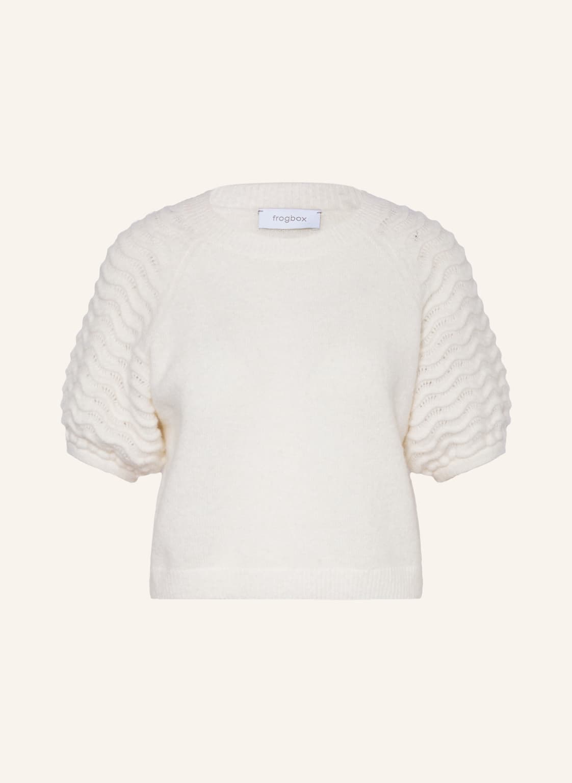 Image of Frogbox Strickshirt weiss