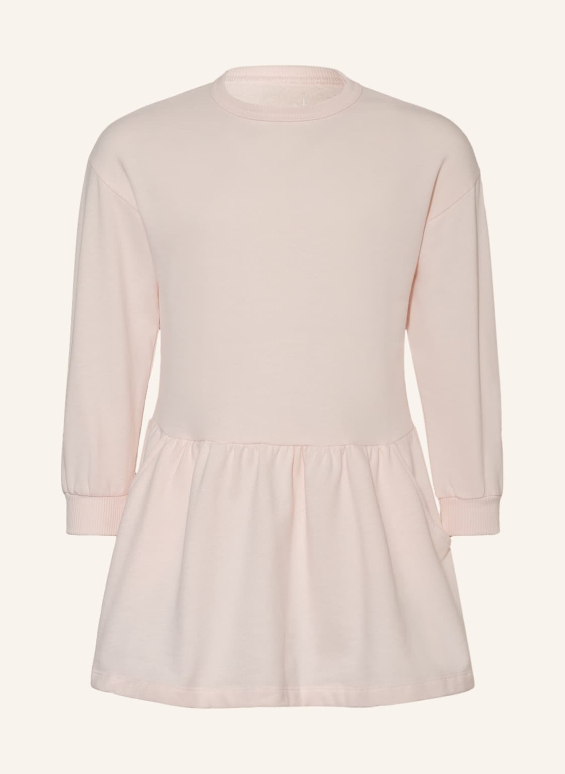 Image of Juvia Sweatkleid Mit 3/4-Arm weiss