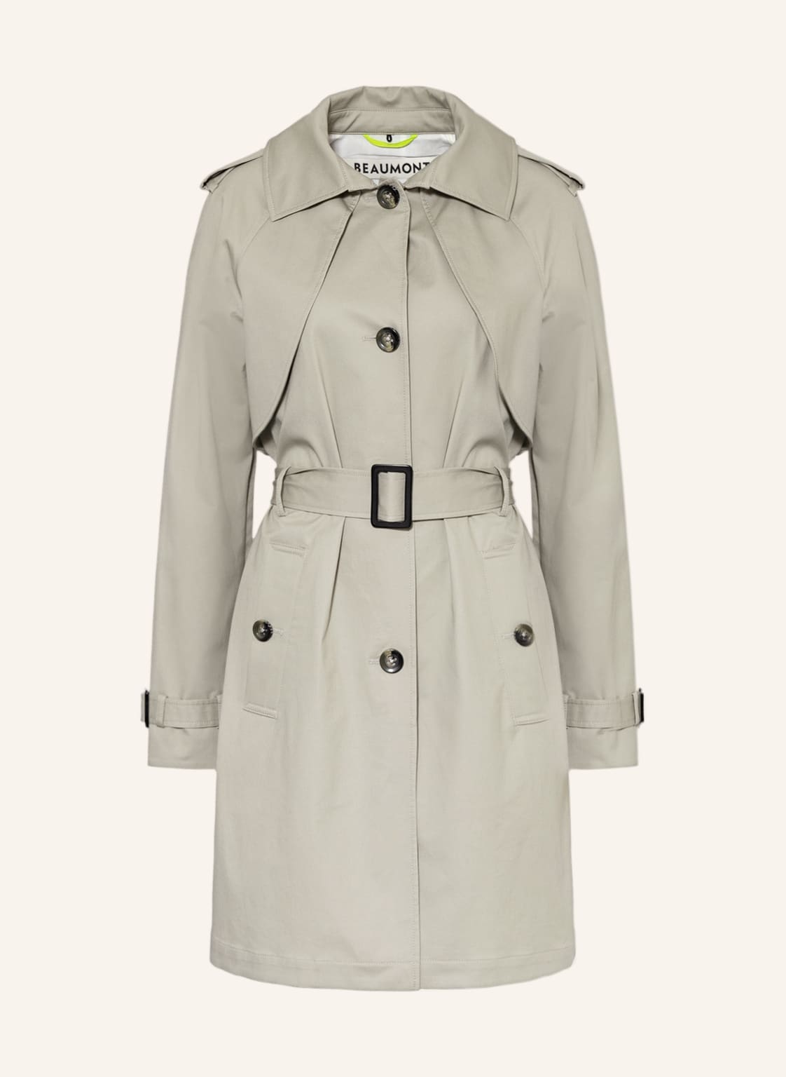 Image of Beaumont Trenchcoat gruen
