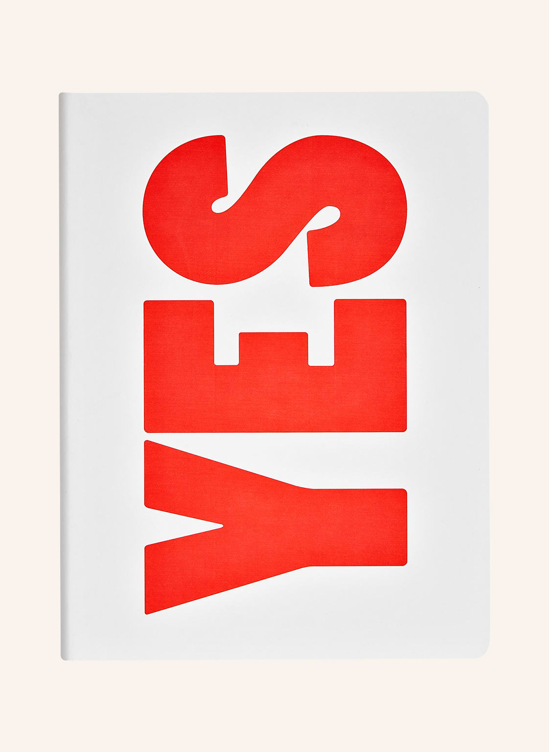 Image of Nuuna Notizbuch Graphic L Yes - No weiss