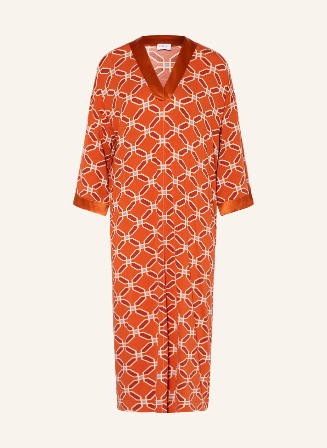 Image of Mey Nachthemd Serie Carmina Mit 3/4-Arm rot