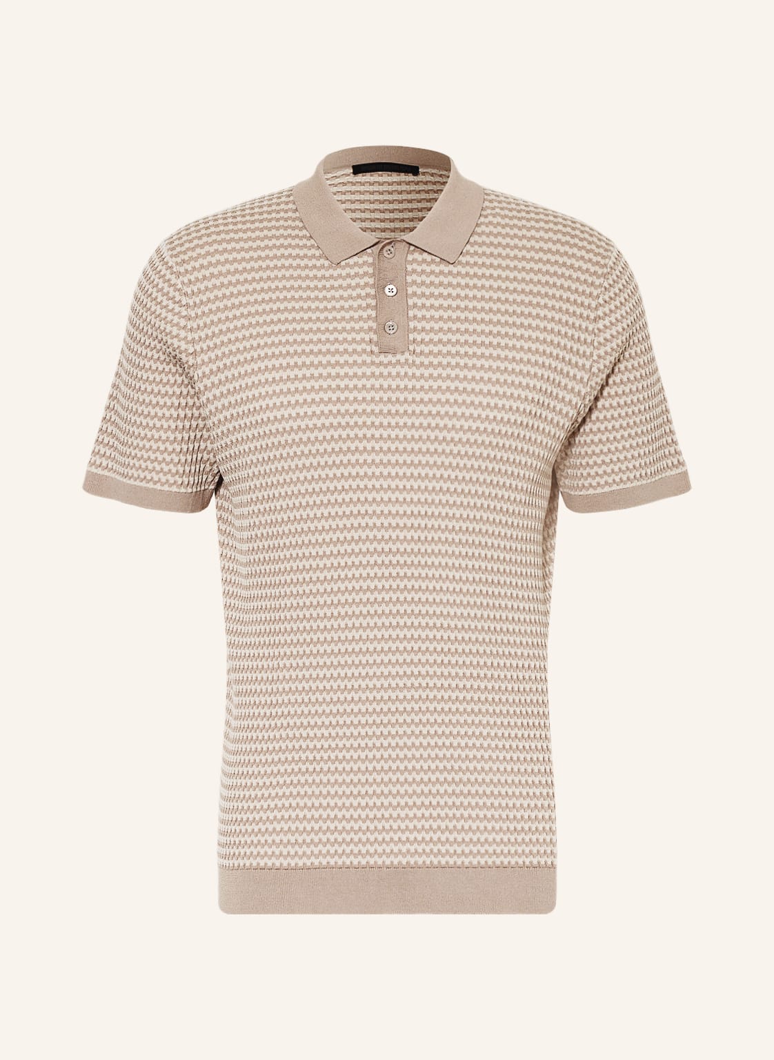 Image of Drykorn Strick-Poloshirt Triton beige