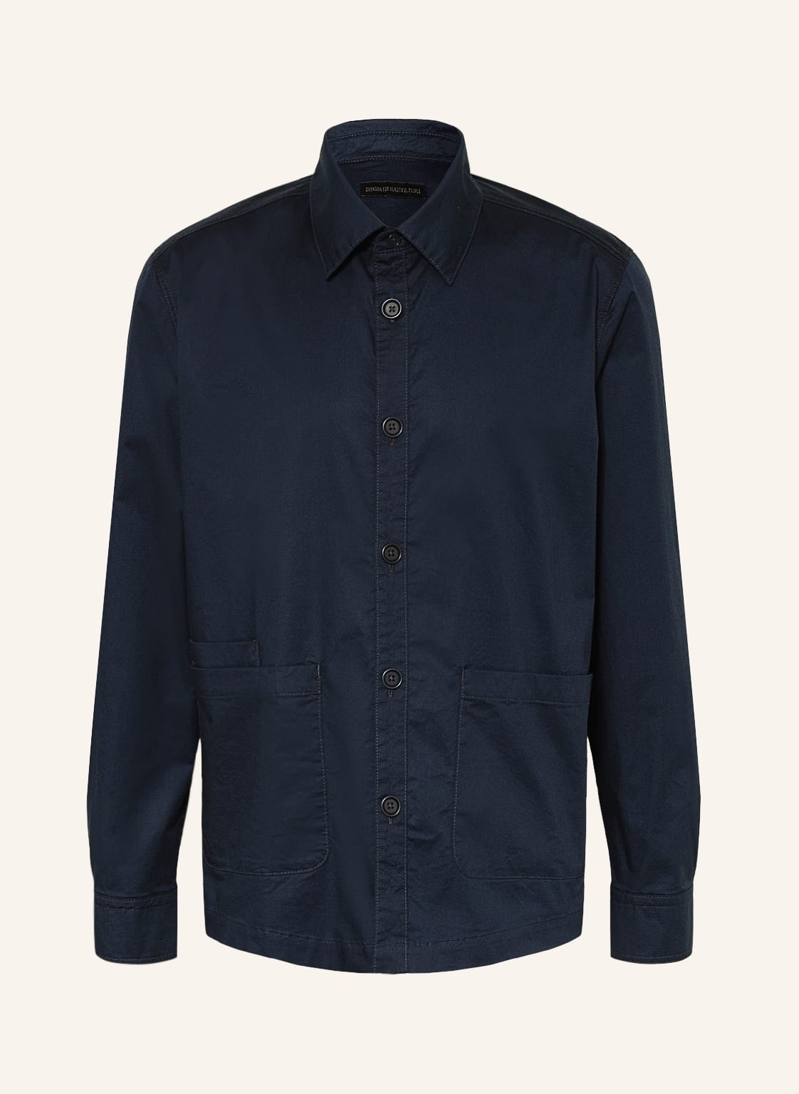 Image of Drykorn Overshirt Stoge blau