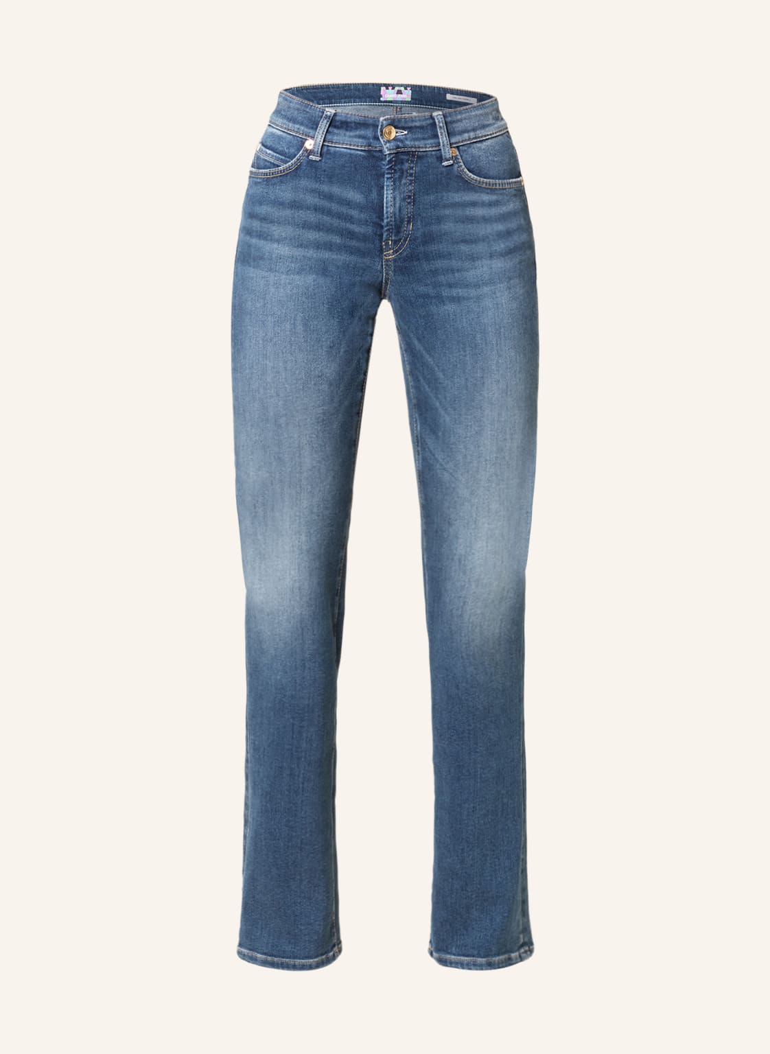 Image of Cambio Straight Jeans Paris blau