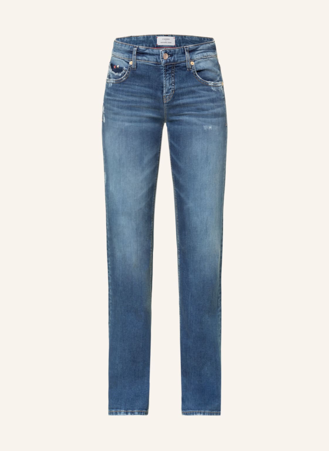 Image of Cambio Jeans Tess Mit Schmucksteinen blau