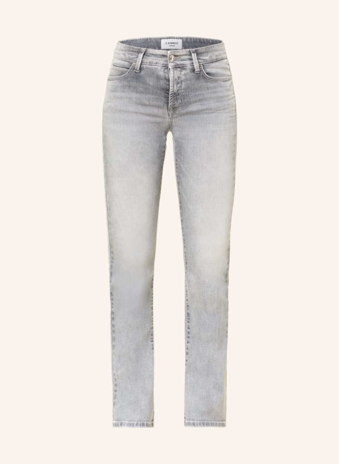 Image of Cambio Flared Jeans Paris grau