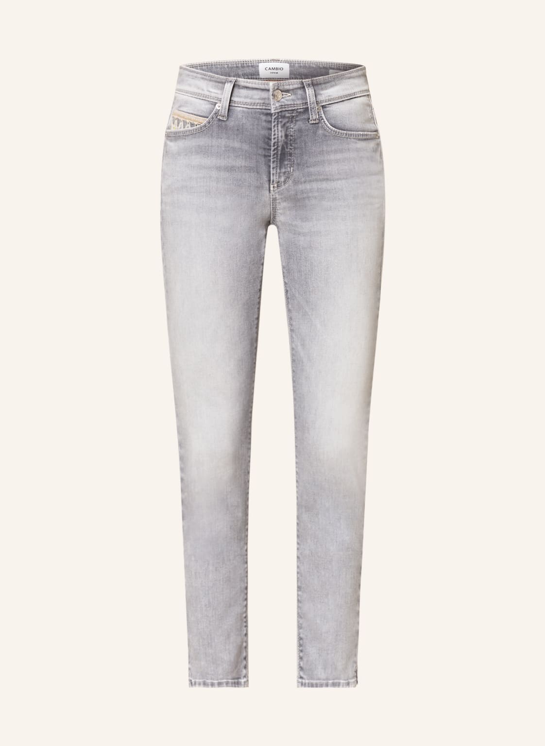 Image of Cambio 7/8-Jeans Piper grau