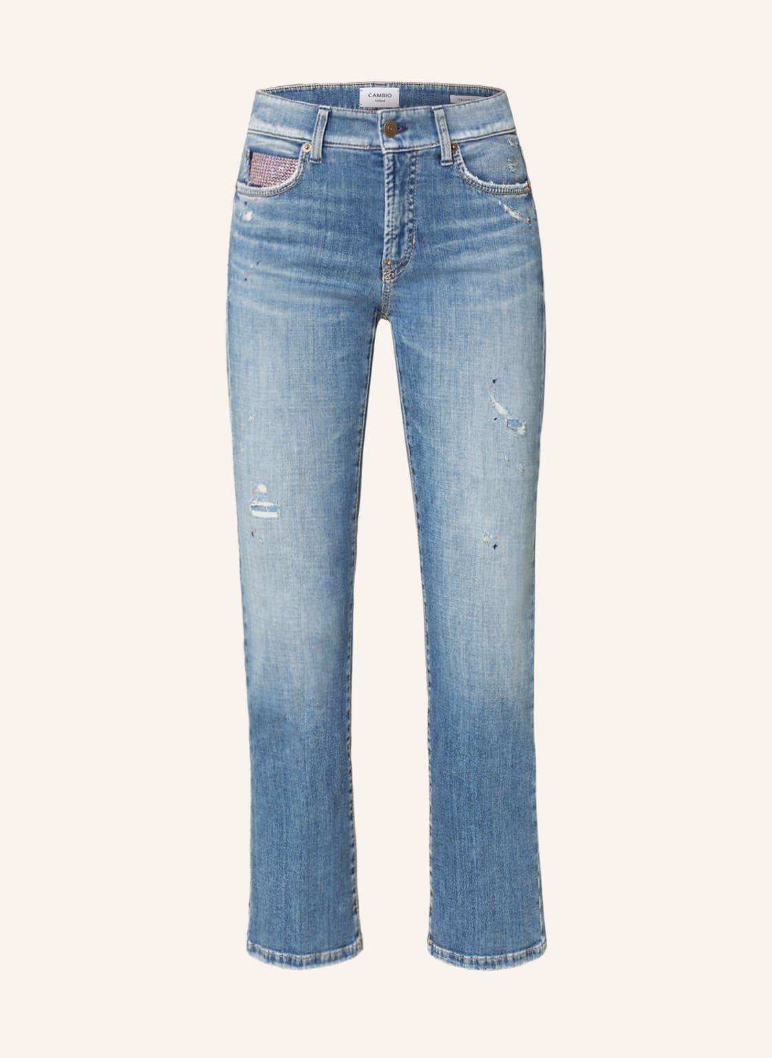 Image of Cambio 7/8-Jeans Paris blau