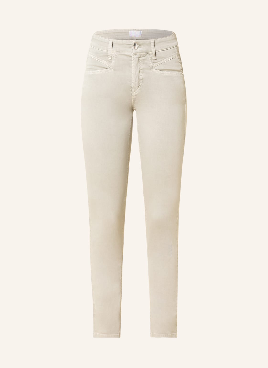 Image of Cambio Skinny Jeans Pina gruen