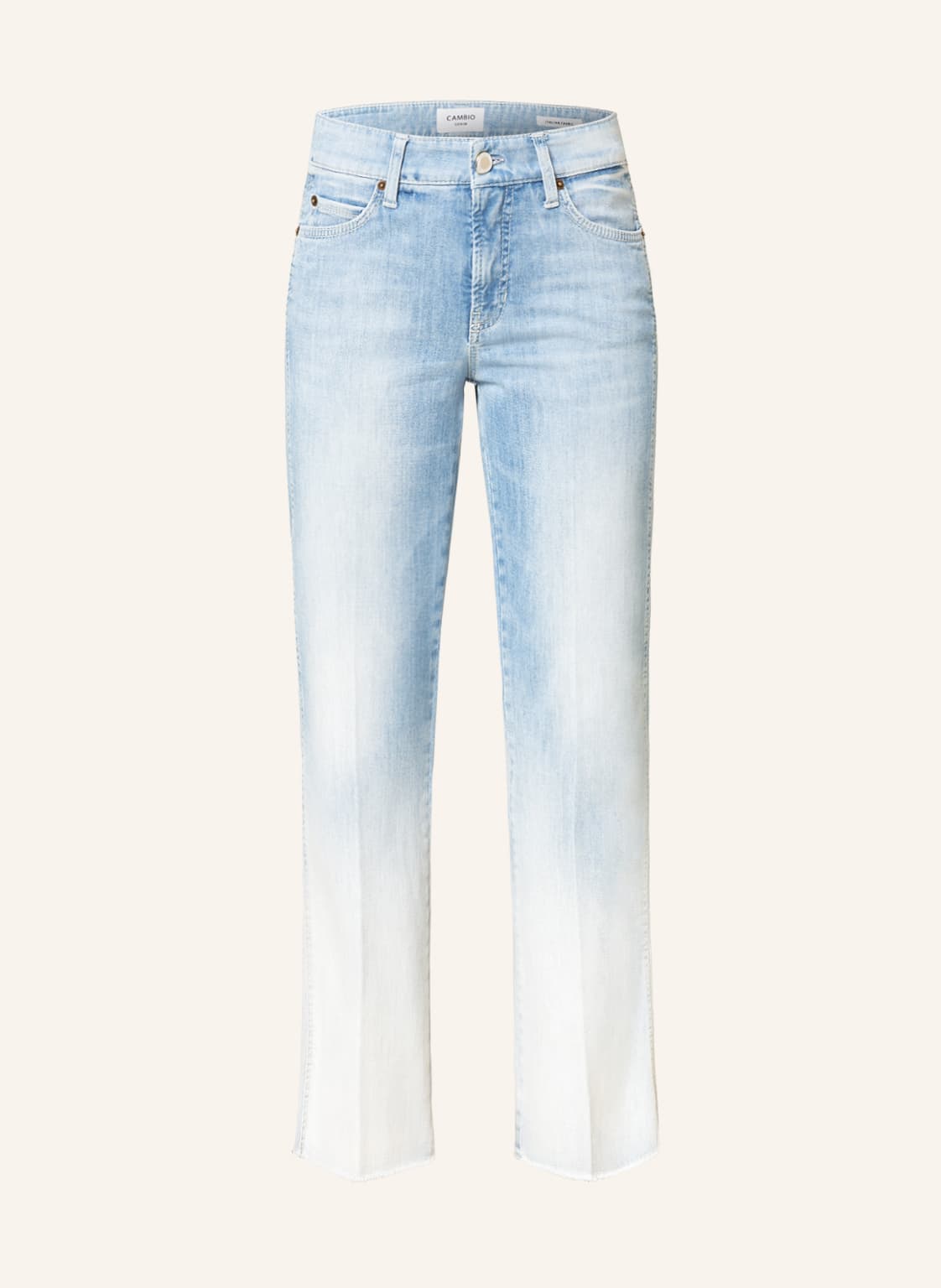 Image of Cambio Bootcut Jeans Francesca blau