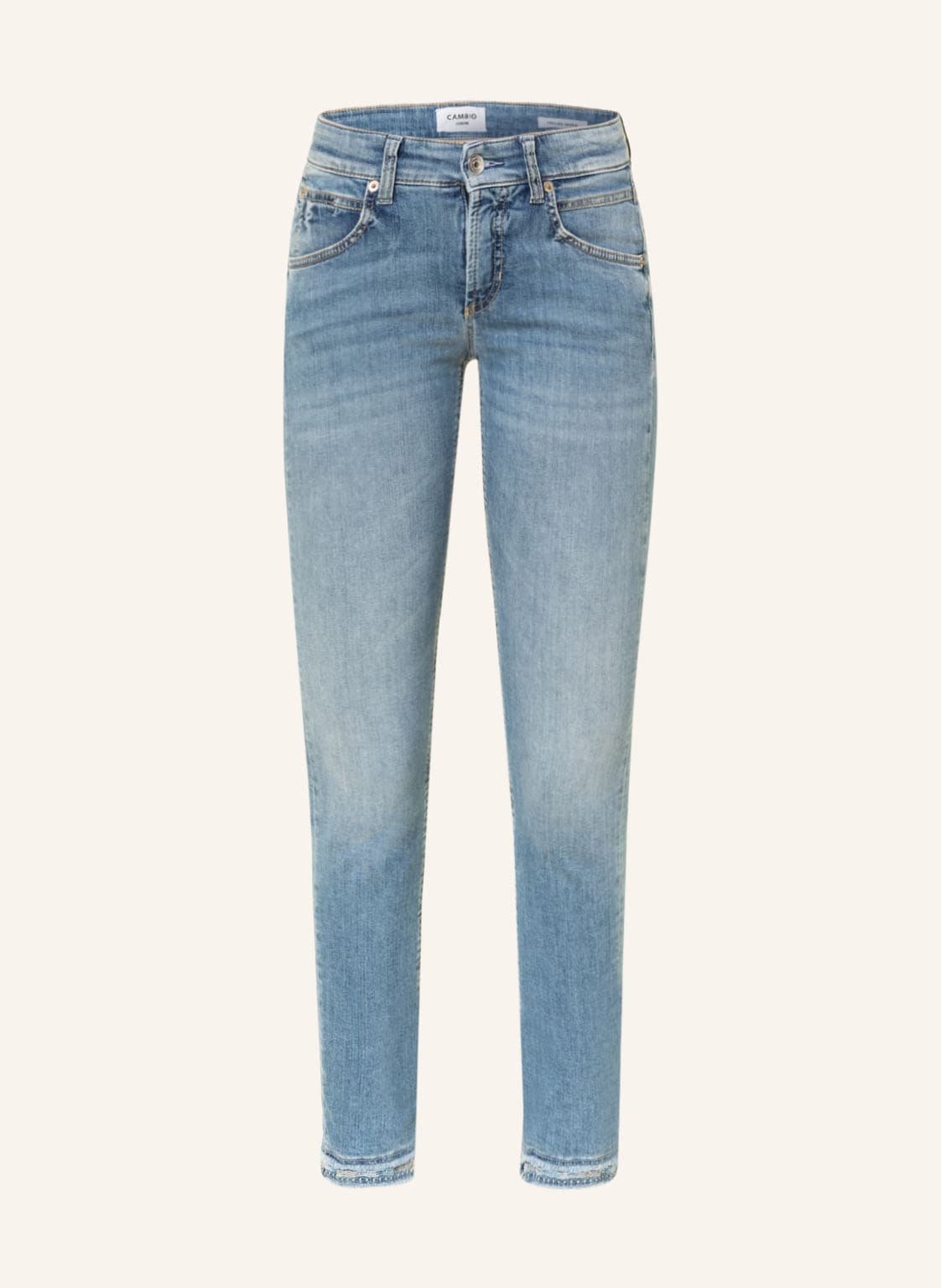 Image of Cambio Skinny Jeans Pina blau