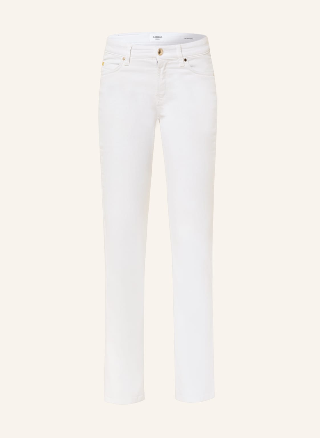 Image of Cambio Flared Jeans Paris weiss