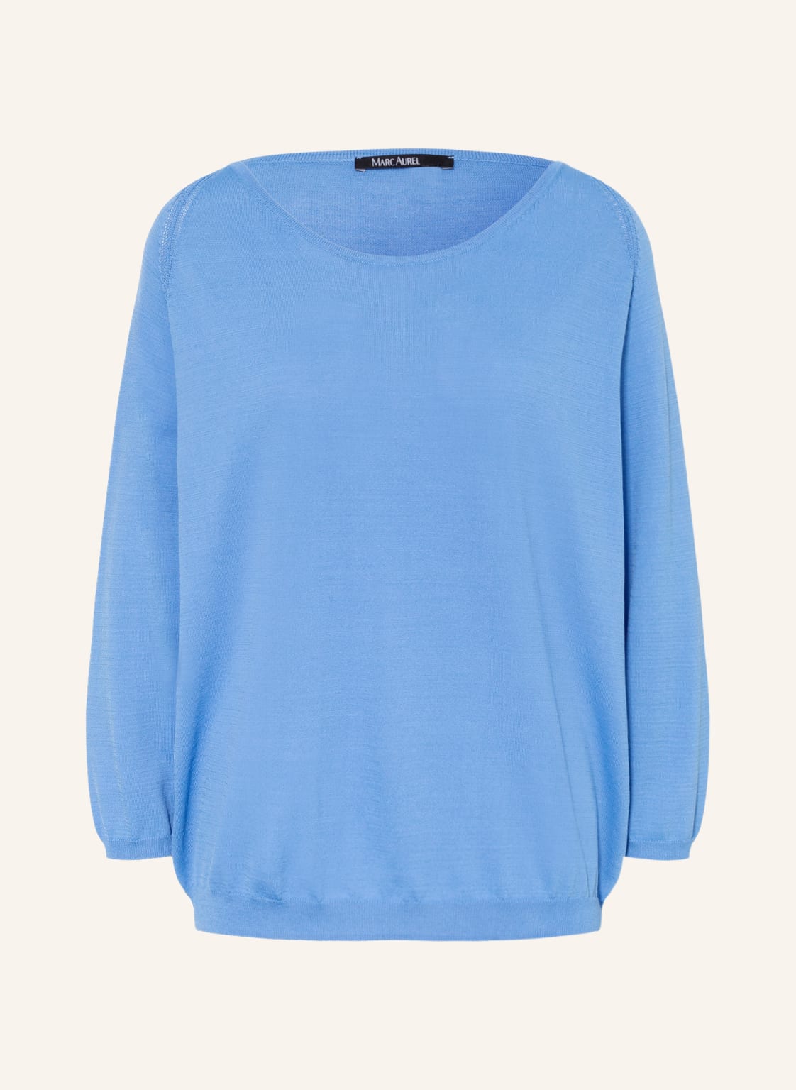 Image of Marc Aurel Pullover Mit 3/4-Arm blau