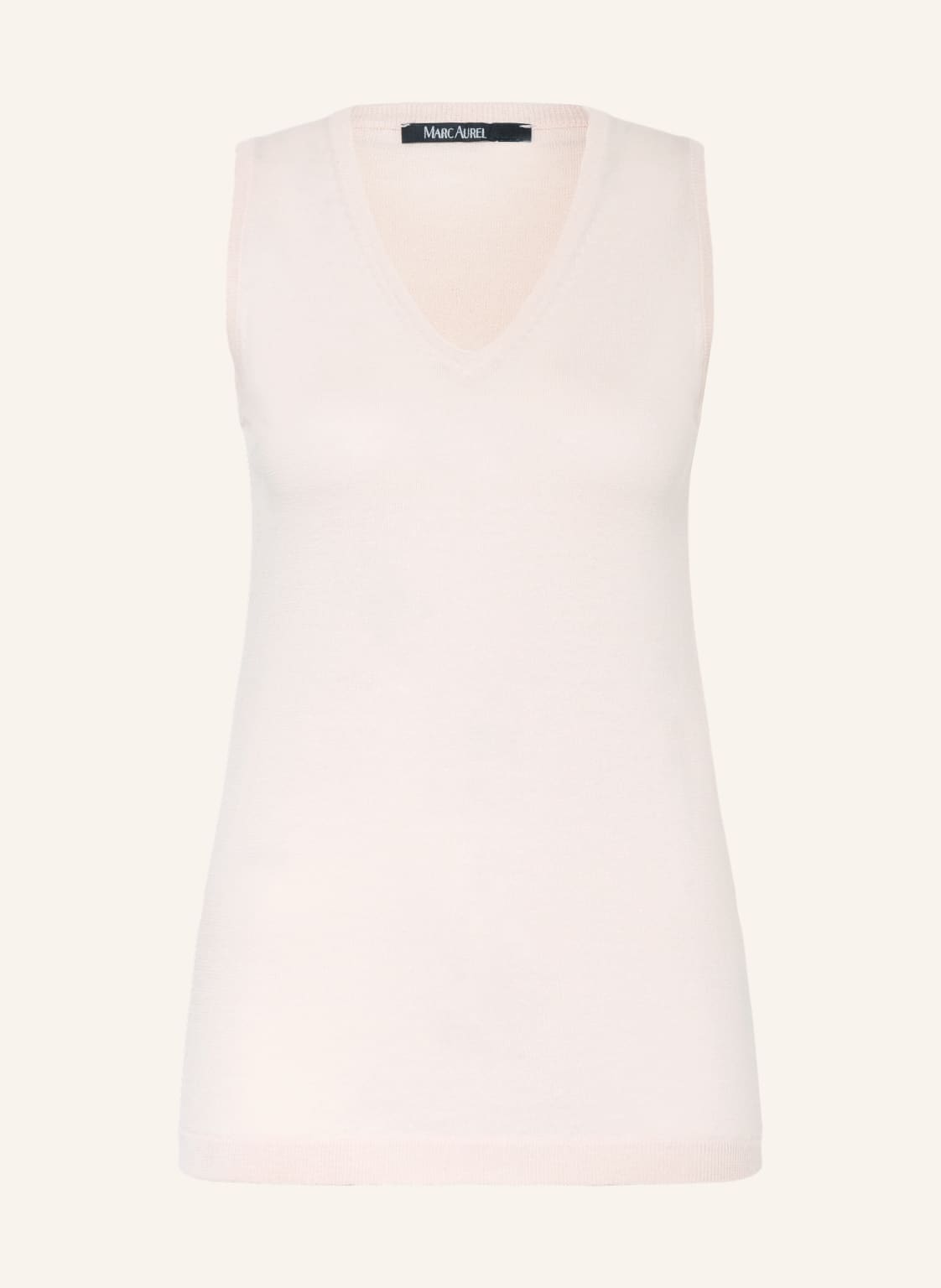 Image of Marc Aurel Stricktop Mit Leinen rosa