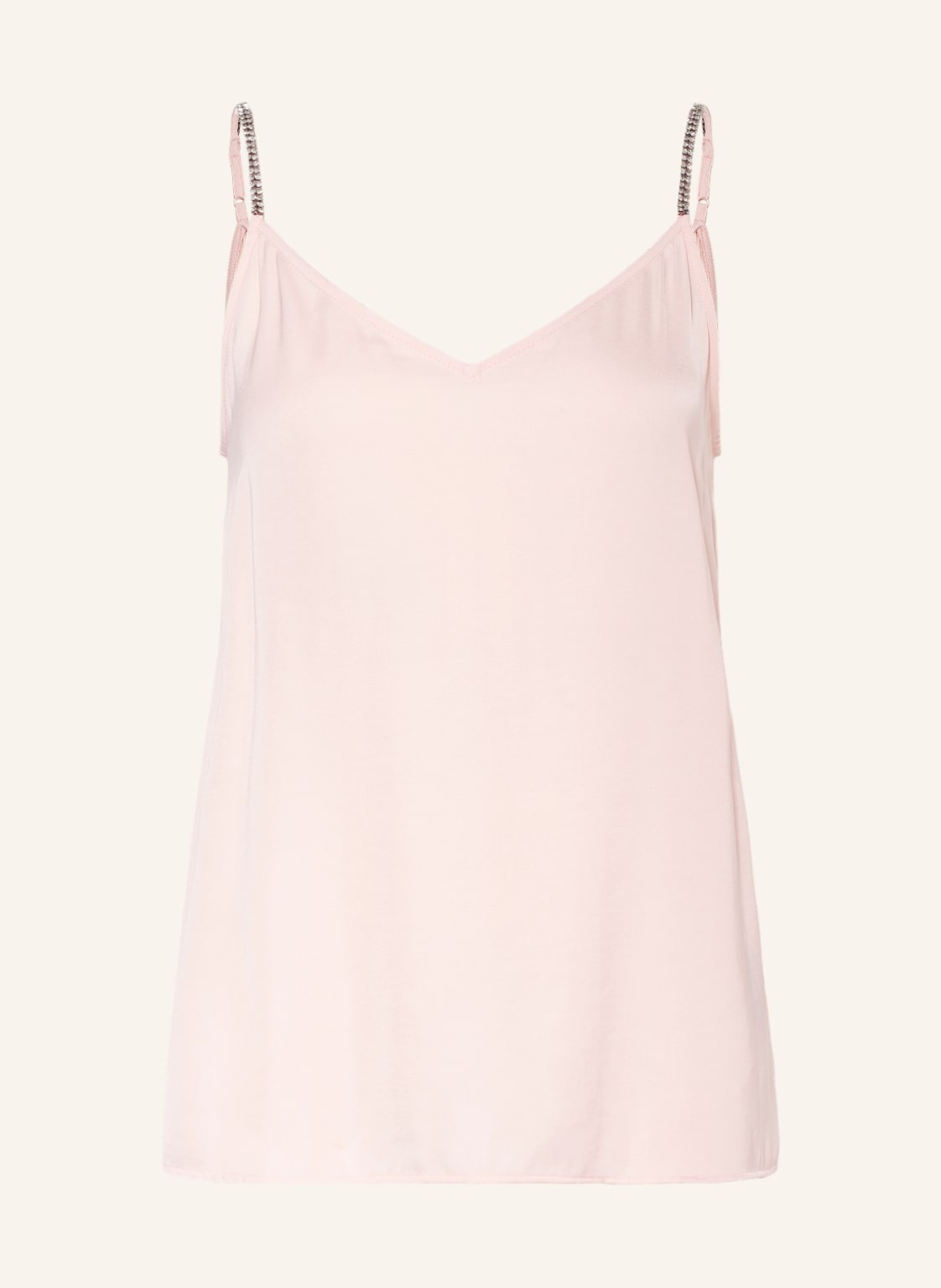 Image of Marc Aurel Top Mit Schmucksteinen rosa