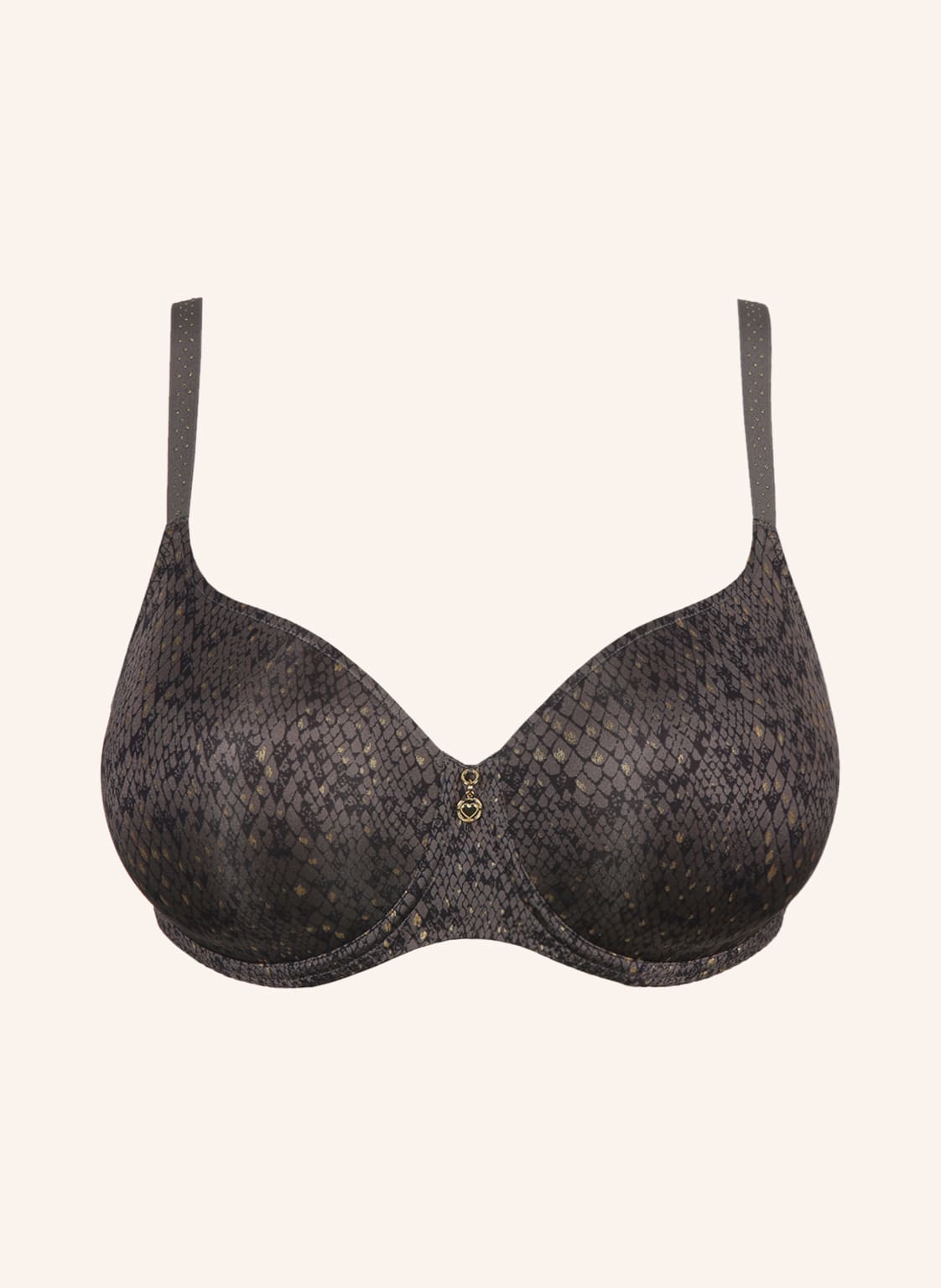 Image of Primadonna Twist Schalen-Bh Villemin grau