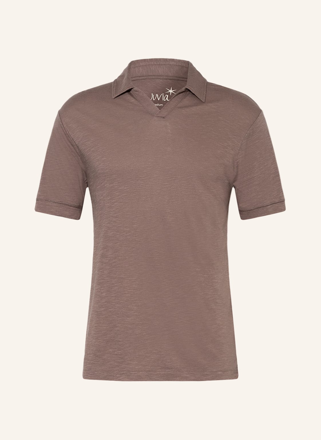 Image of Juvia Jersey-Poloshirt beige