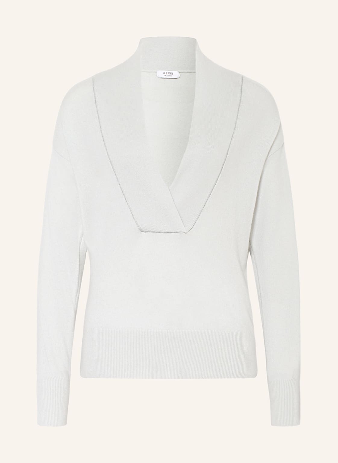 Image of Reiss Cashmere-Pullover Amelia gruen