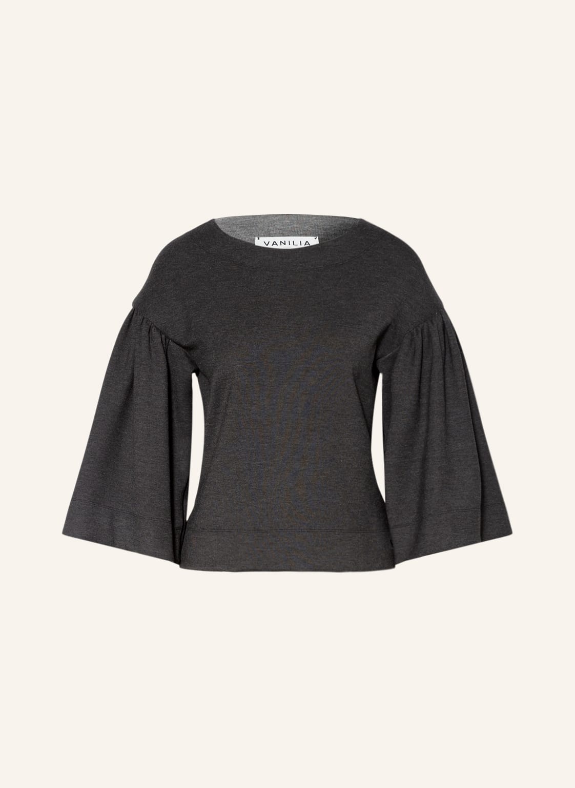 Image of Vanilia Shirt Mit 3/4-Arm grau