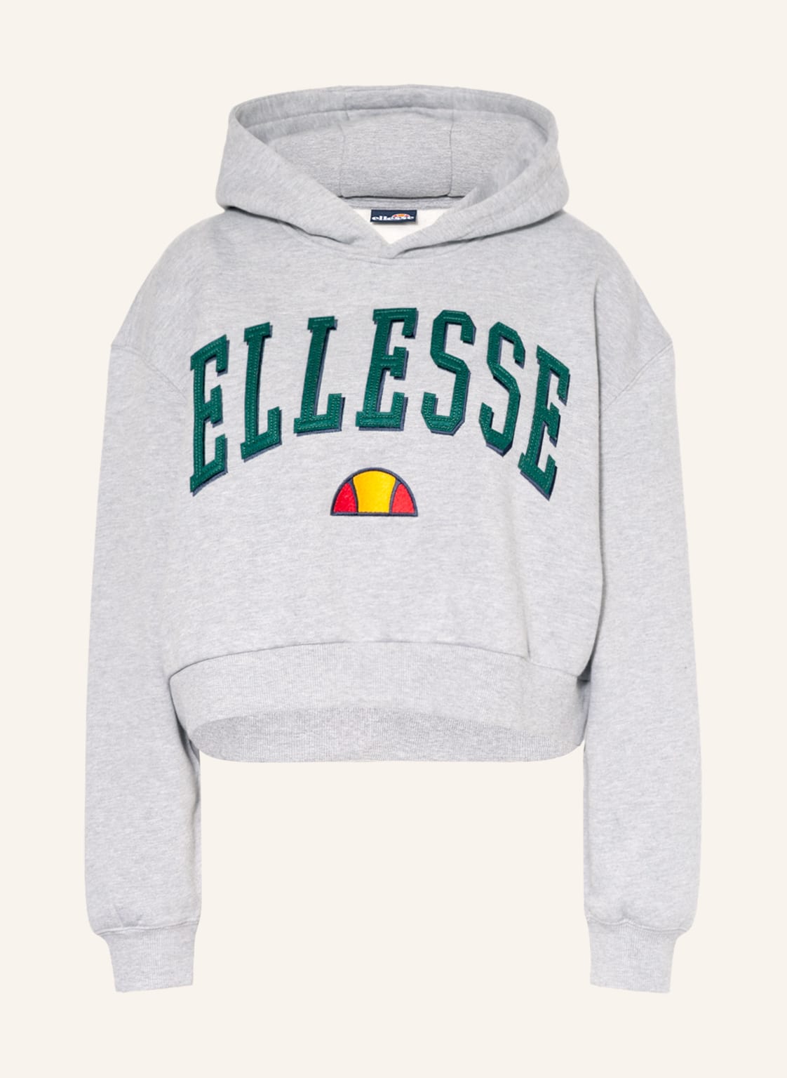 Image of Ellesse Cropped-Hoodie Ramo grau