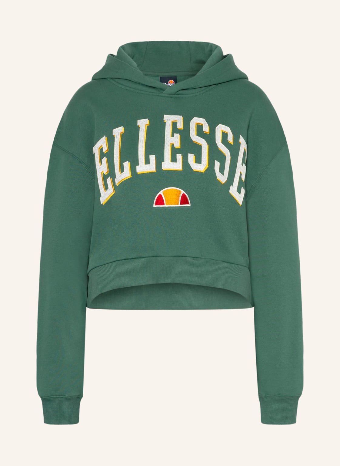 Image of Ellesse Cropped-Hoodie Ramo gruen