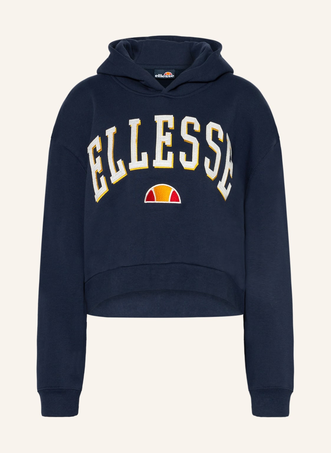 Image of Ellesse Cropped-Hoodie Ramo blau