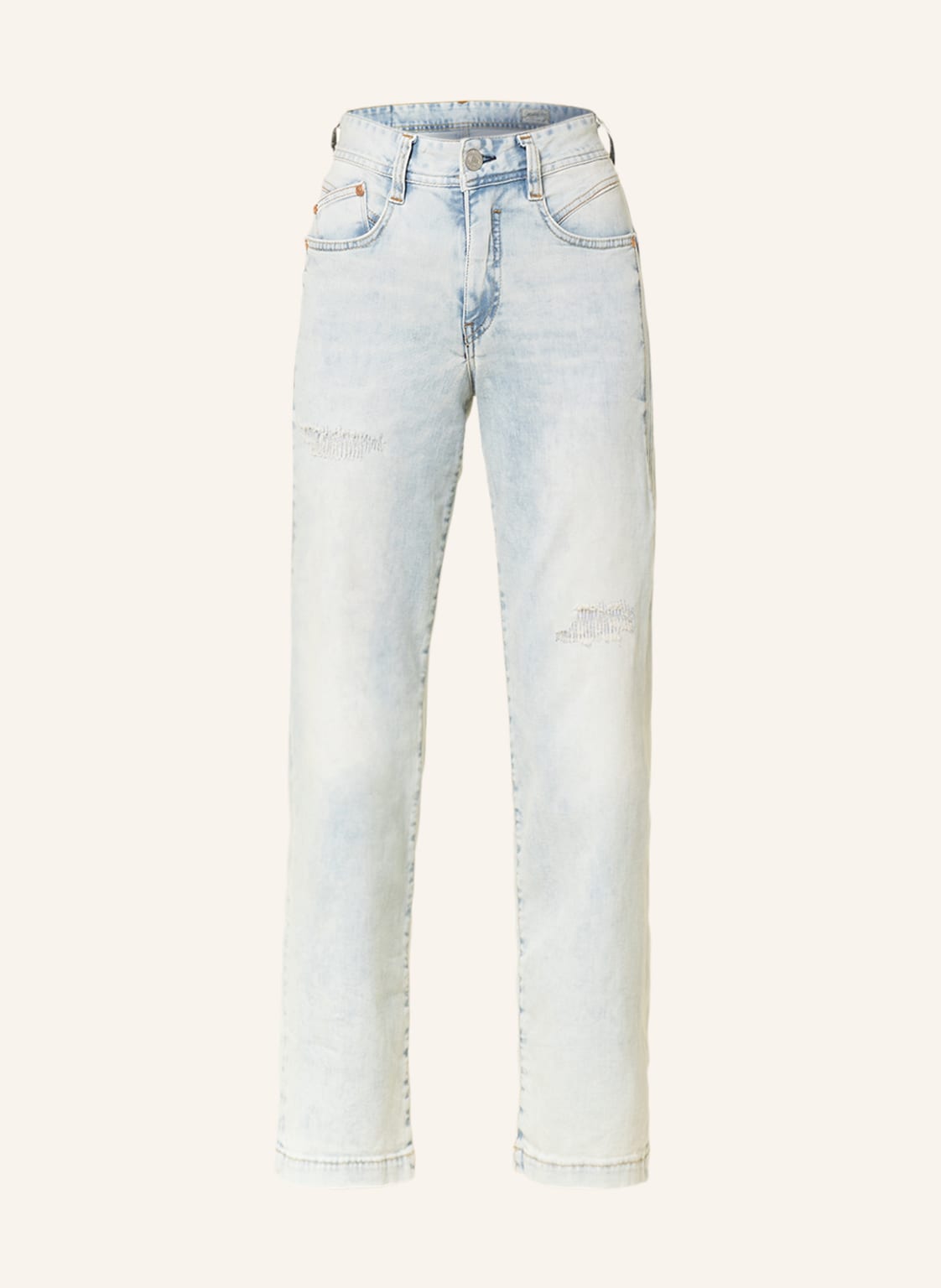 Image of Herrlicher Straight Jeans Gila Sailor blau