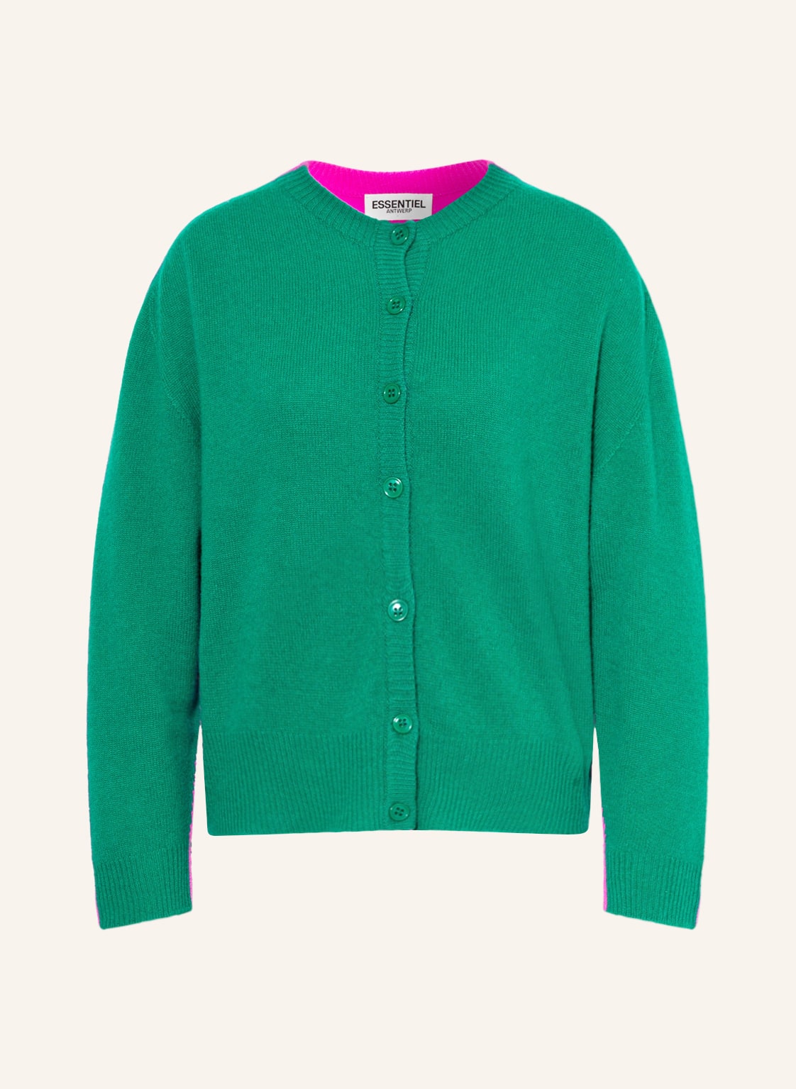 Image of Essentiel Antwerp Strickjacke Dorry gruen