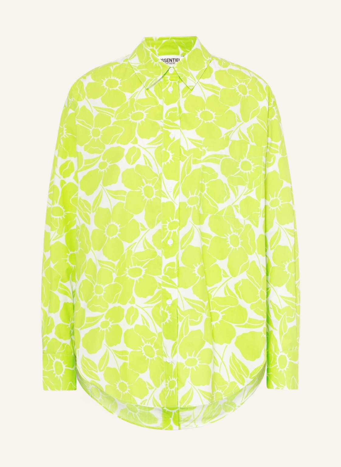 Image of Essentiel Antwerp Oversized-Hemdbluse Daddy gruen