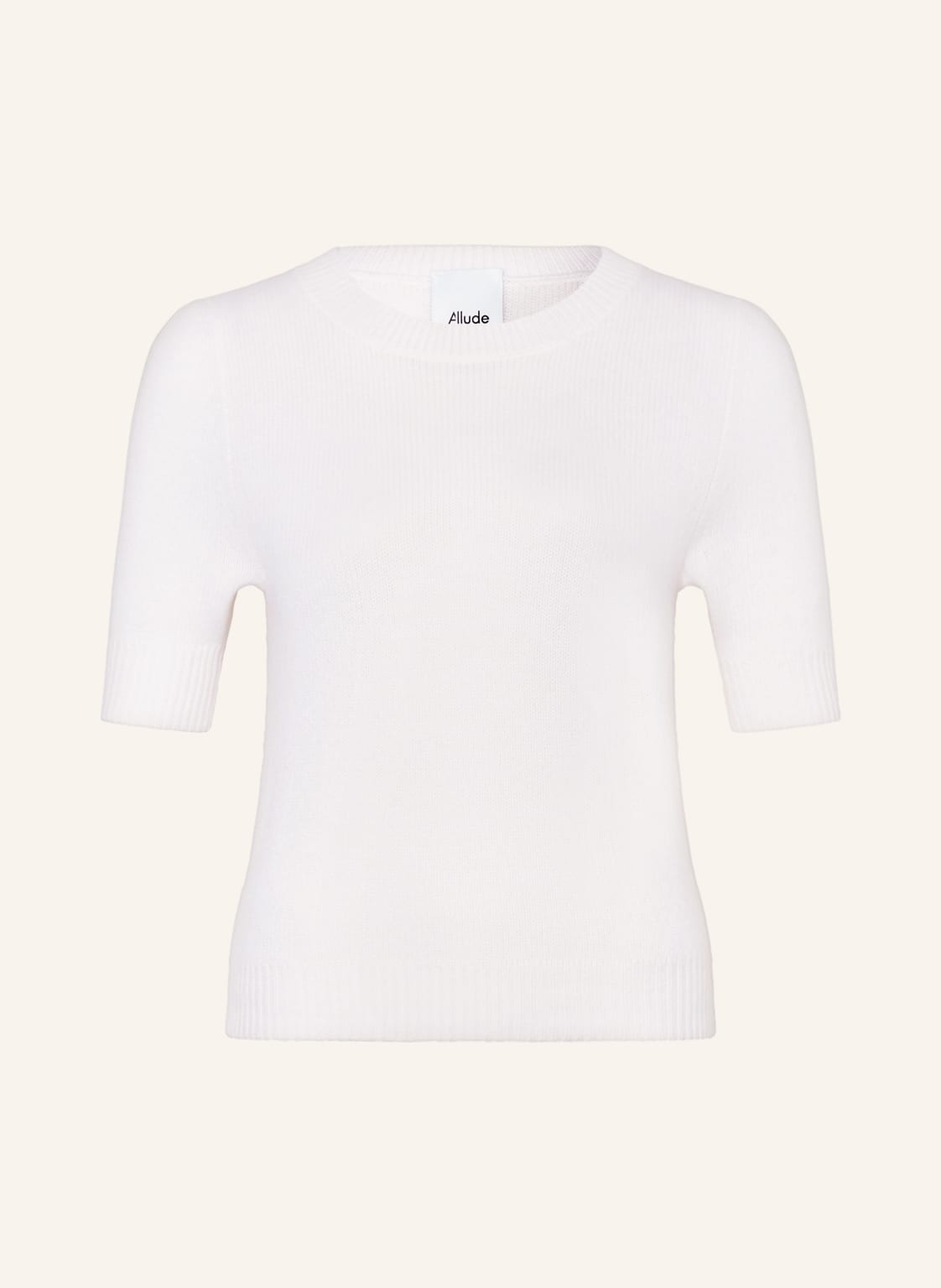 Image of Allude Pullover Mit Cashmere weiss