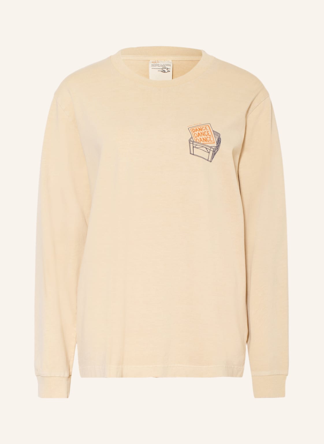 Image of Nudie Jeans Longsleeve Rudi beige