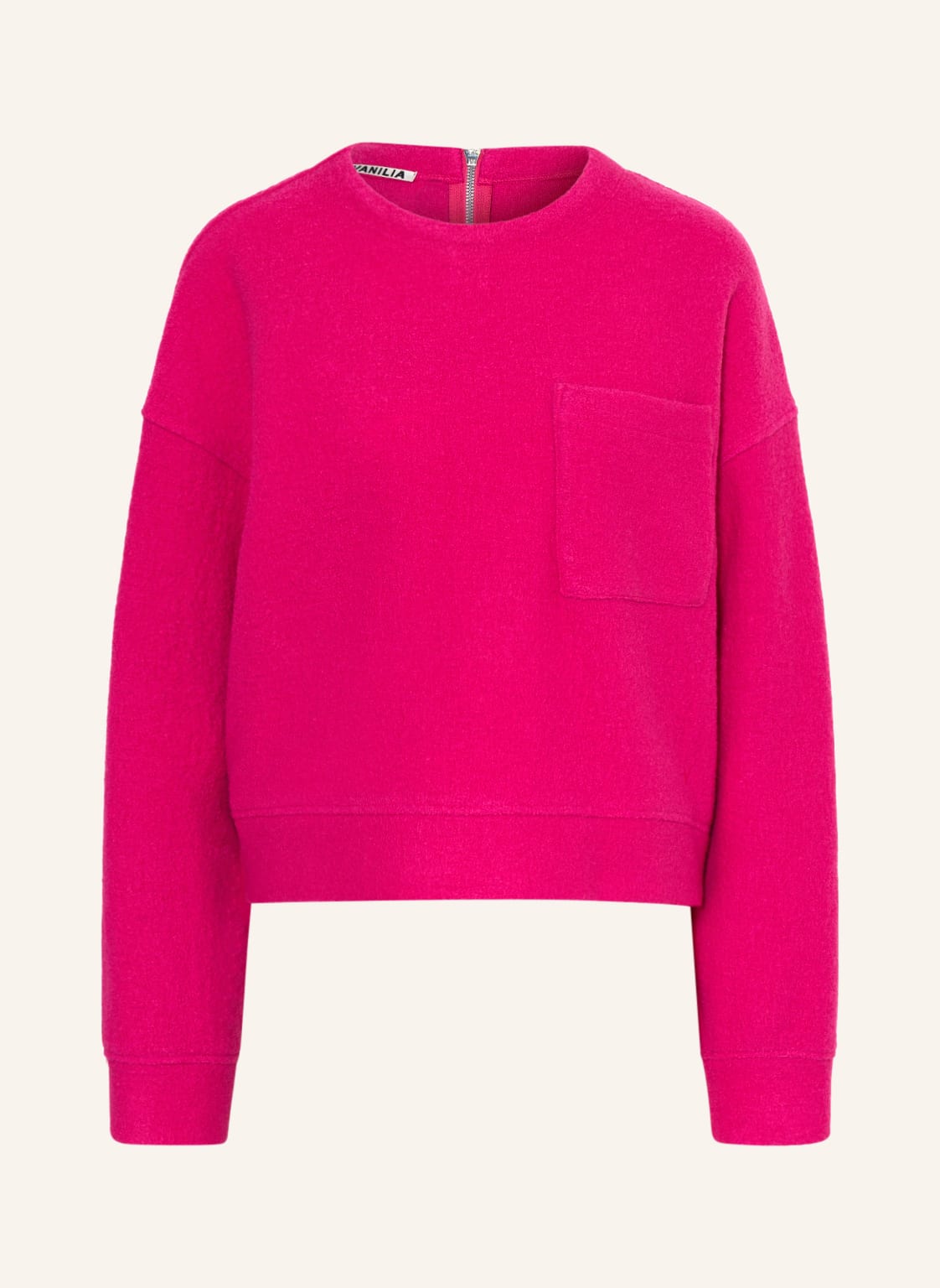 Image of Vanilia Oversized-Sweatshirt pink