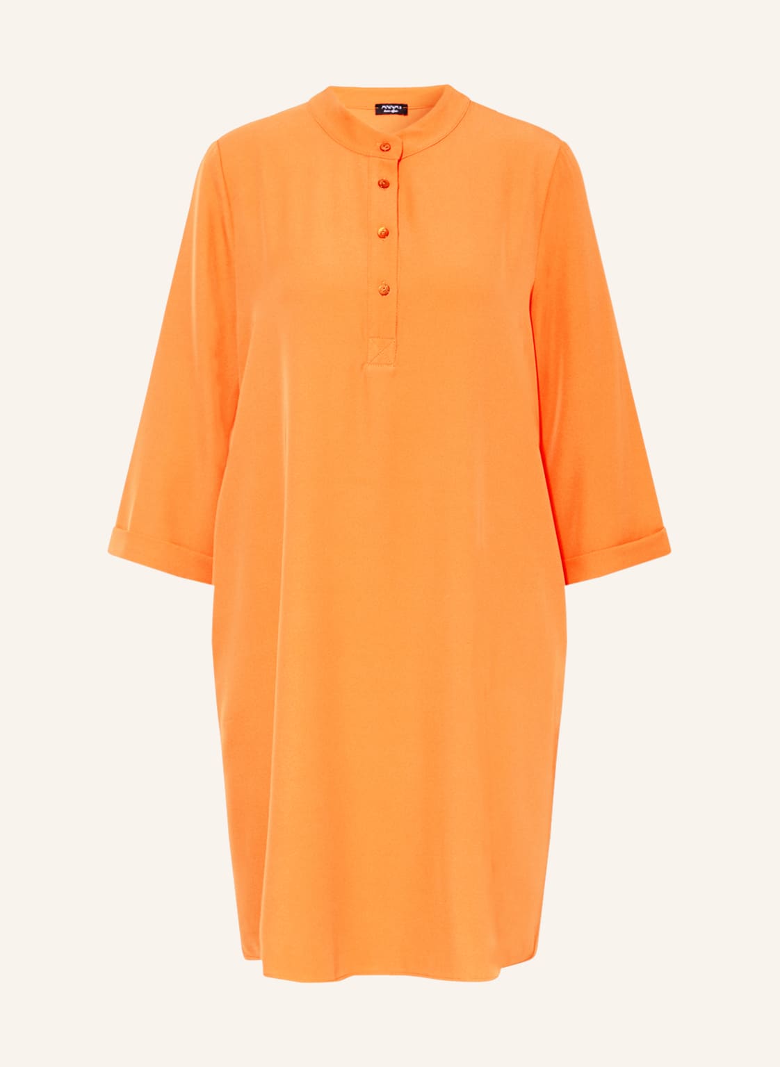 Image of Anna's Kleid Mit 3/4-Arm orange