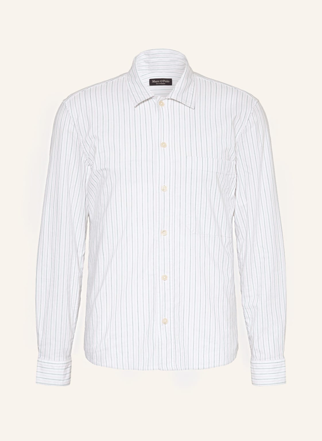 Image of Marc O'polo Hemd Relaxed Fit gruen