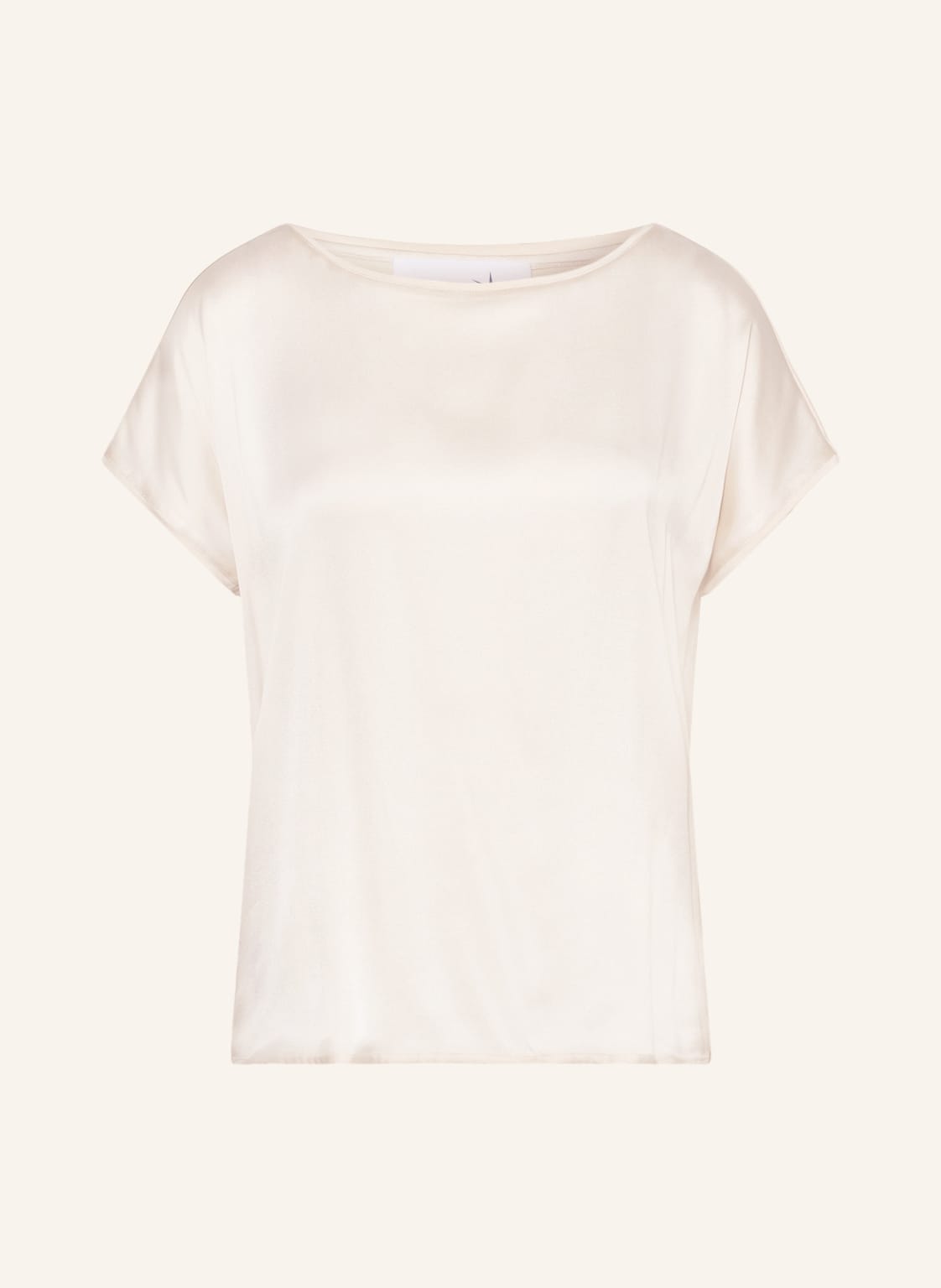 Image of Juvia Blusentop Jessie Aus Seide weiss